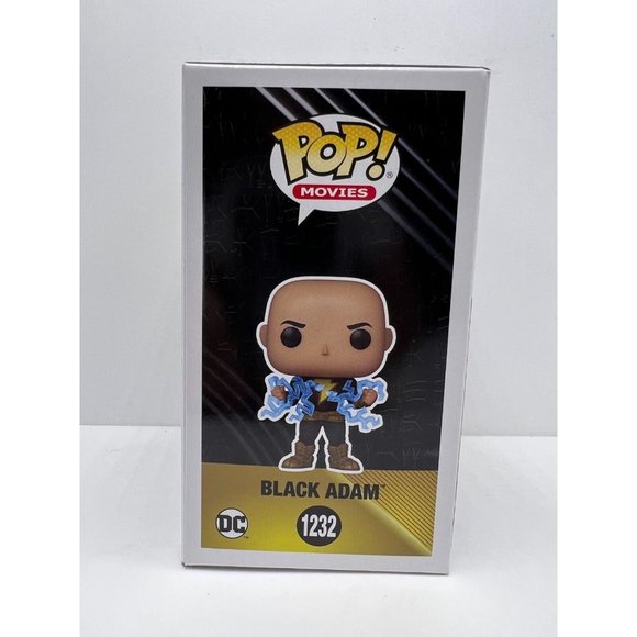 Funko Pop Movies - Black Adam - Black Adam Lightning (#1232, New) - Picture 6 of 8